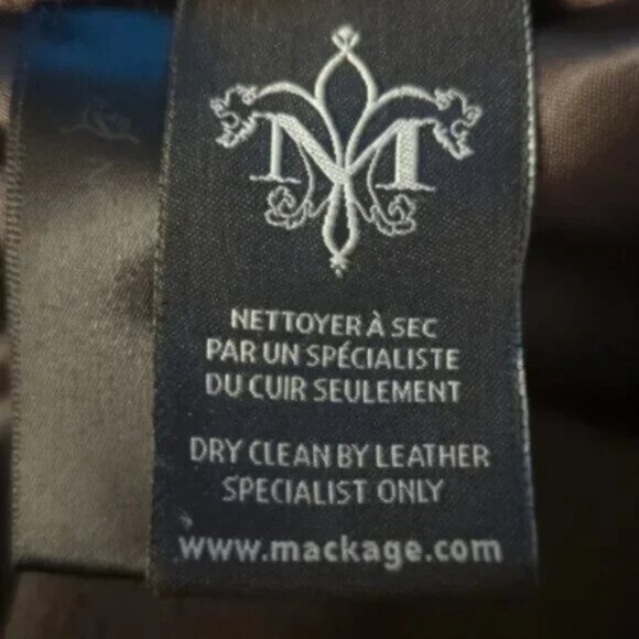 Mackage wool cashmere button down belted peacoat - Picture 9 of 10